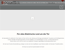 Tablet Screenshot of edoors.de
